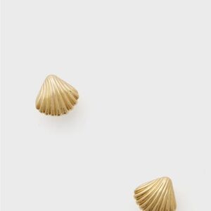 Tuckernuck Gold Shell Earrings